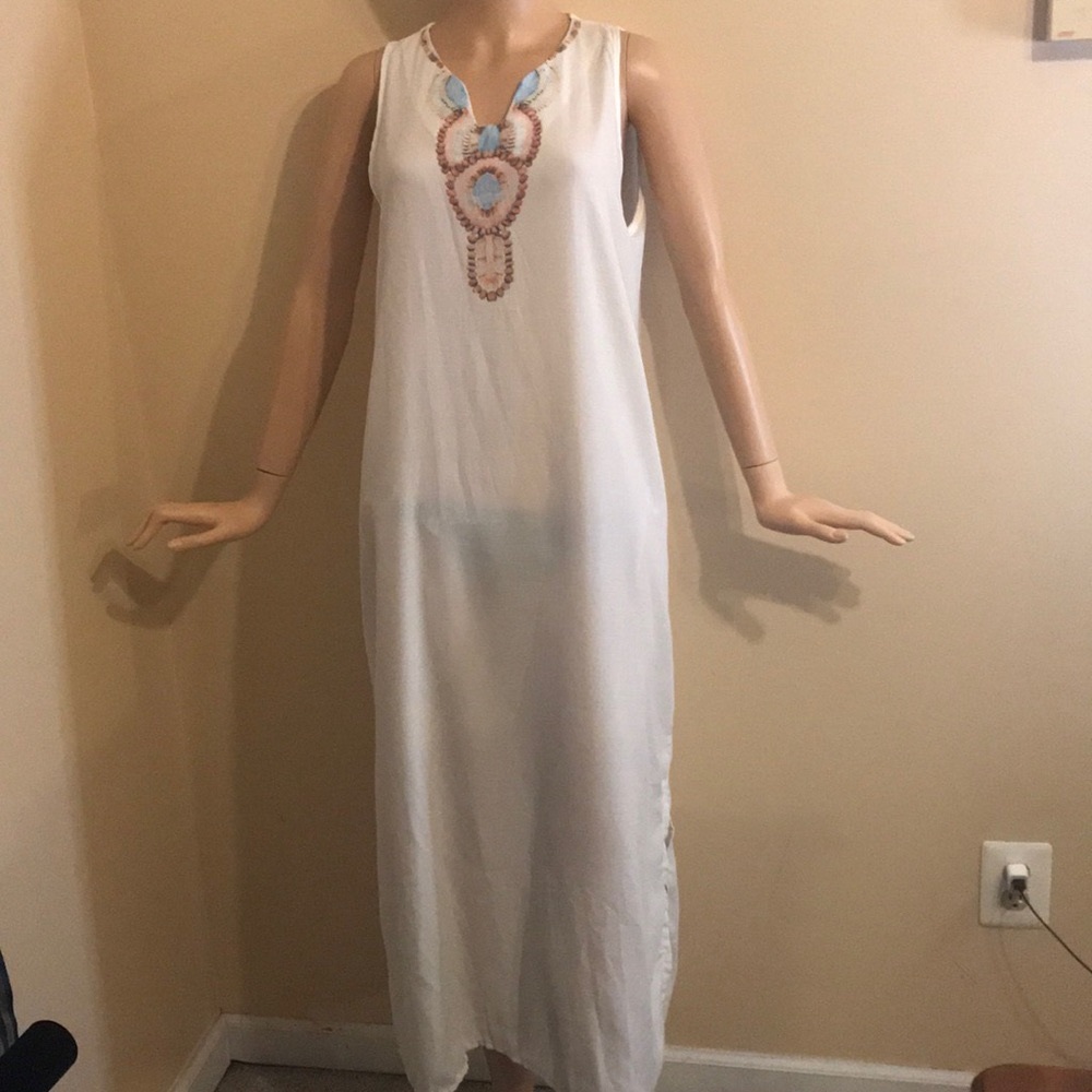 NWT OC Order Plus Boho Long Maxi Dress Beach large